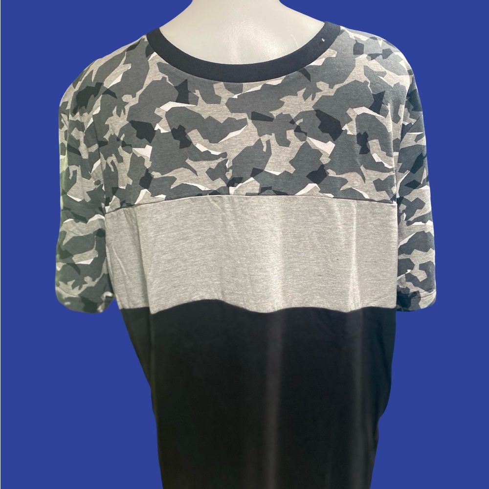 Revolution Camouflage and Black Men's Shirt